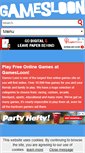 Mobile Screenshot of gamesloon.com